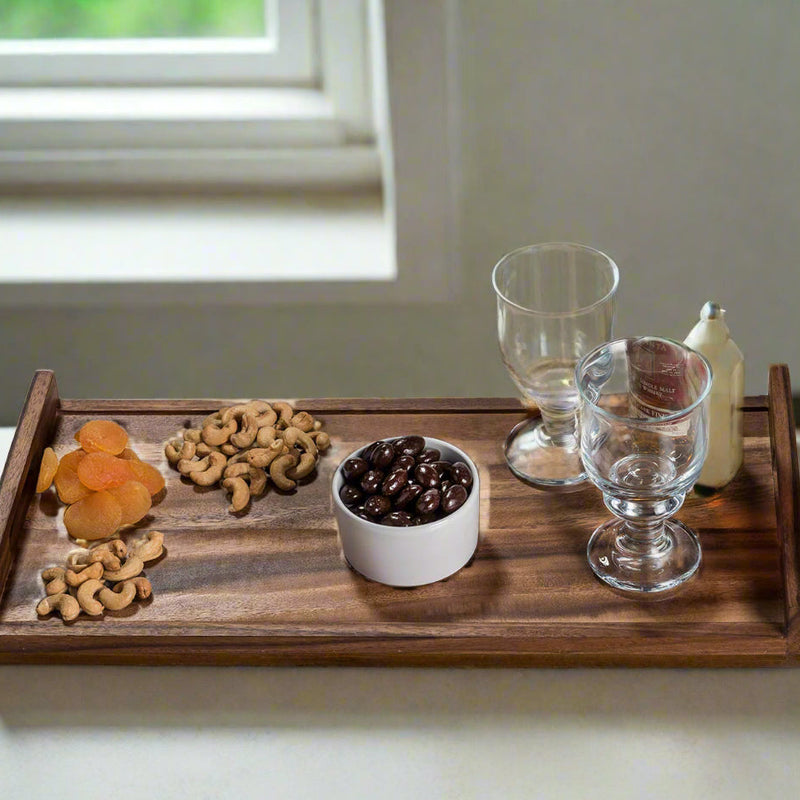 Long Serving Tray - Solid Bottom