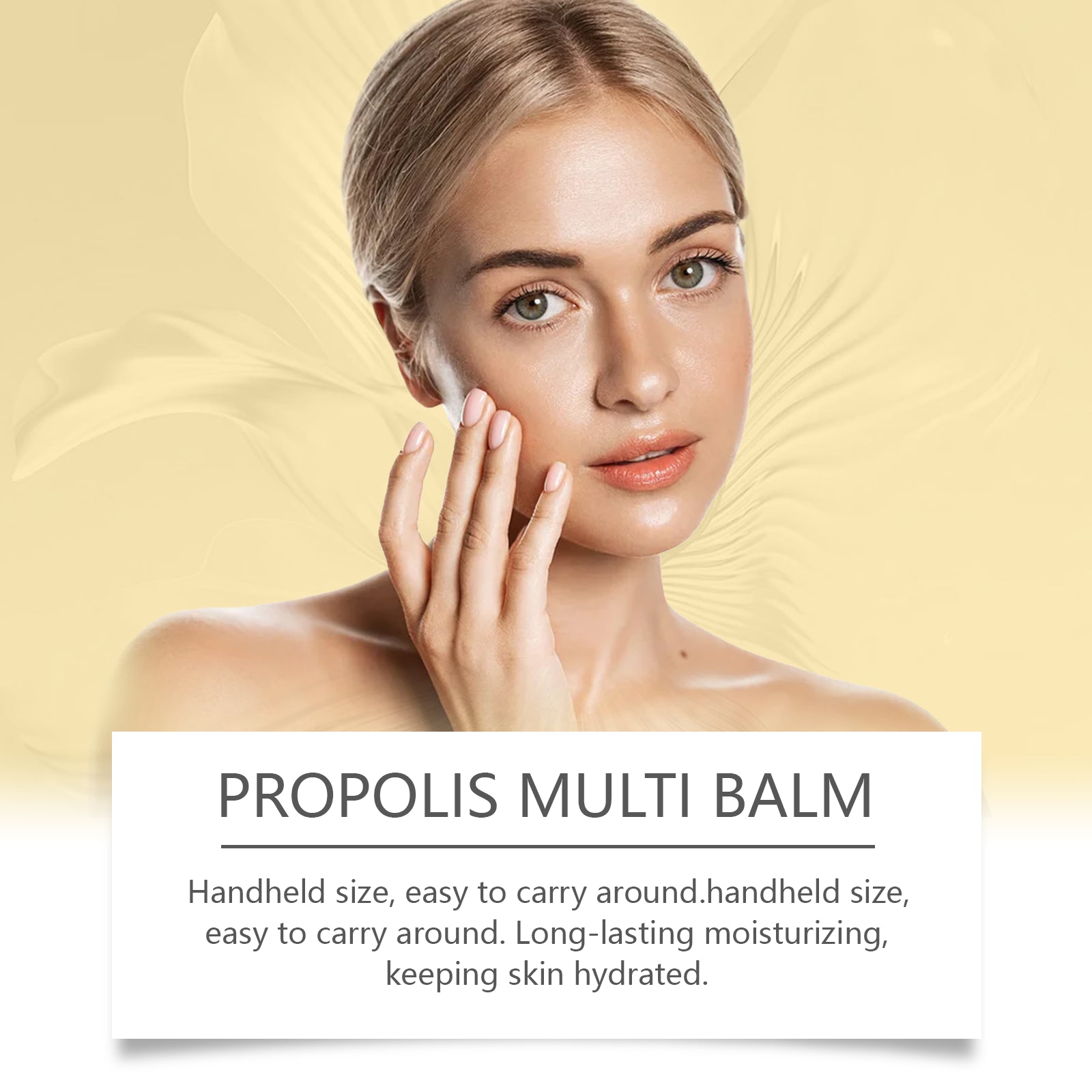 Propolis Eye Moisturizer, Moisturizing And Nourishing The Skin Around The Eyes, Firming, Lifting, Brightening And Anti-Wrinkle Care