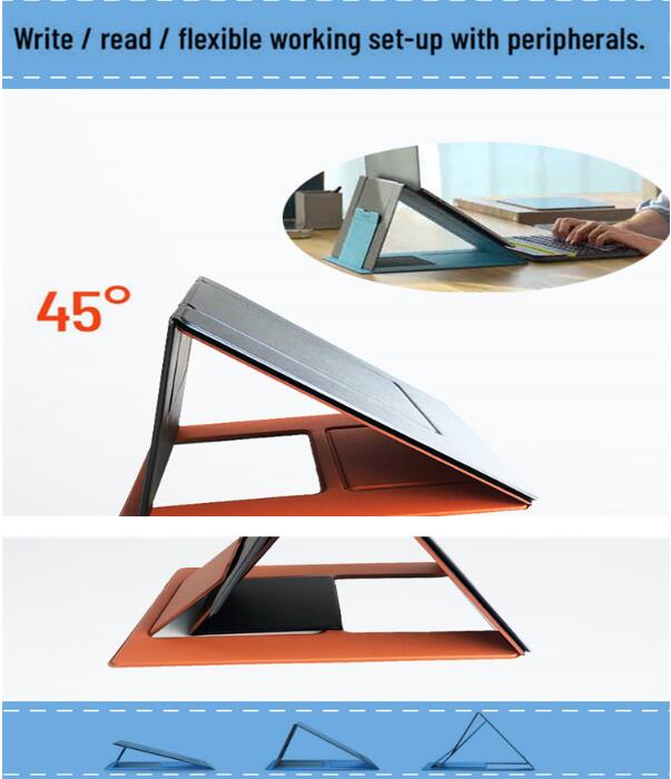Multi-angle adjustable portable mobile phone lazy stand universal folding tablet computer table stand for iPhone / ipad