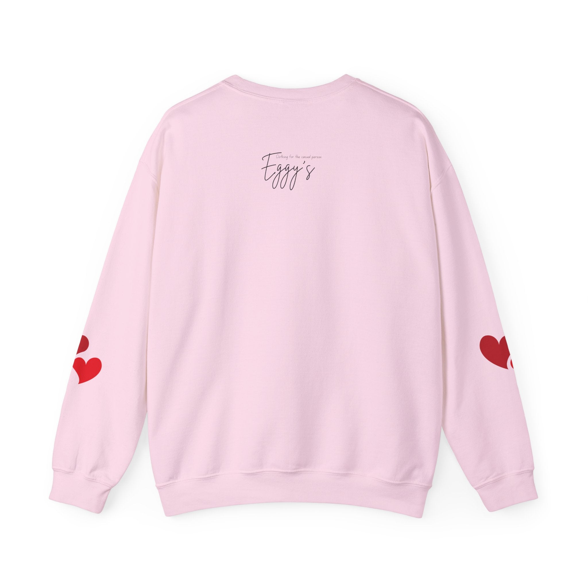 Love and Hearts Adult Love Hearts Sweatshirt Women's Top