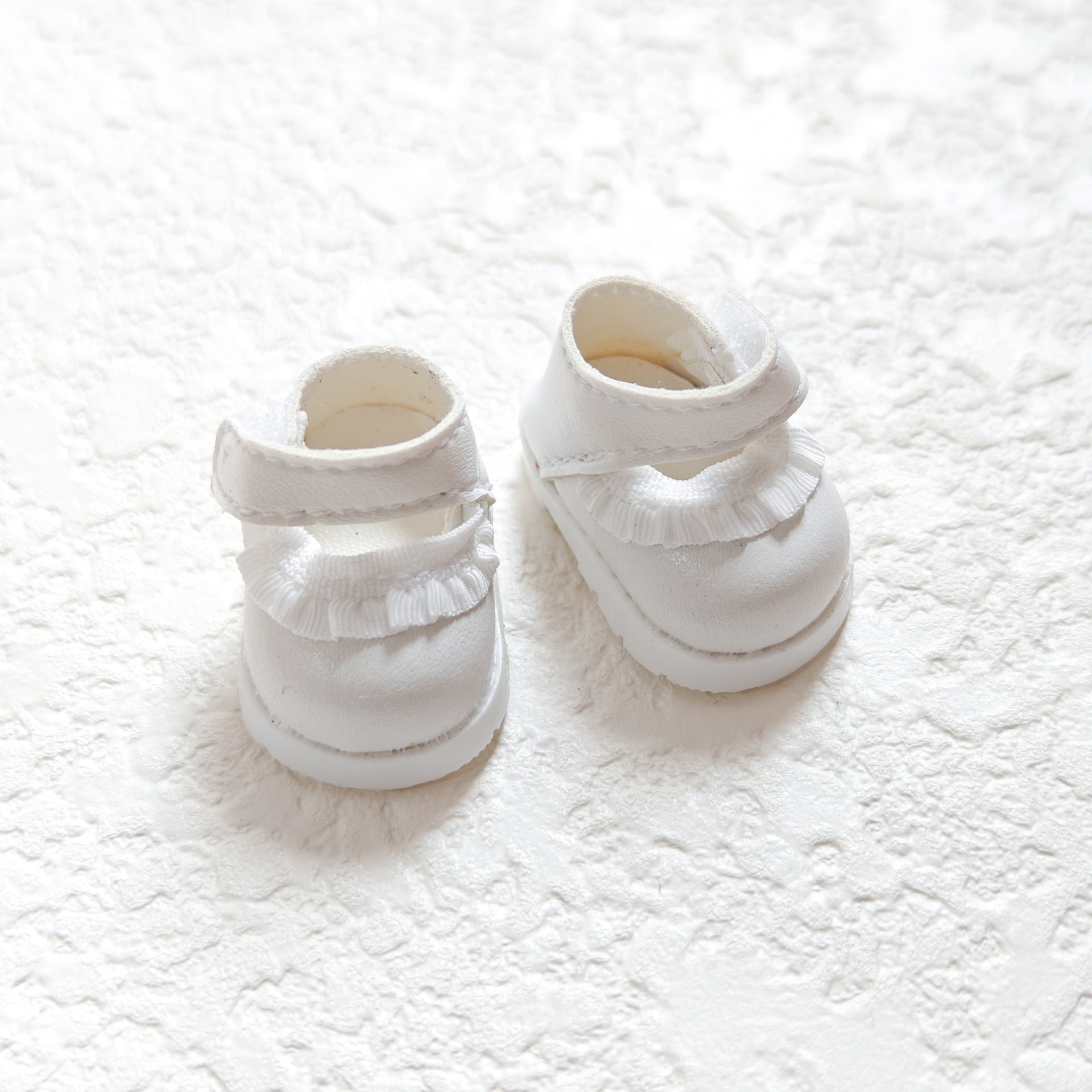 Party Shoes DIY Accessories Labubu Baby Clothes Labubu Rubber Macaron Shoes Fabric One Plush Second Generation