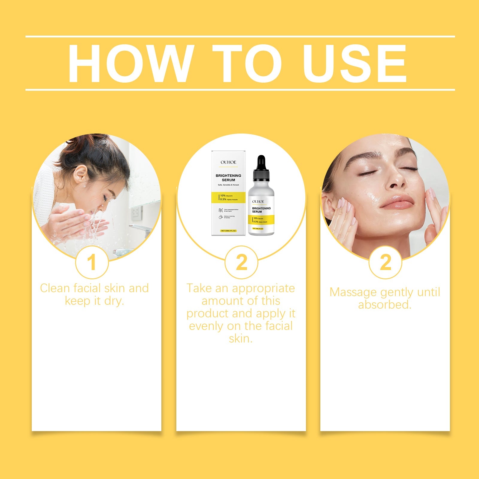 Brightening Essence, Gentle Moisturizing And Brightening Facial Skin Nourishing And Hydrating Essence