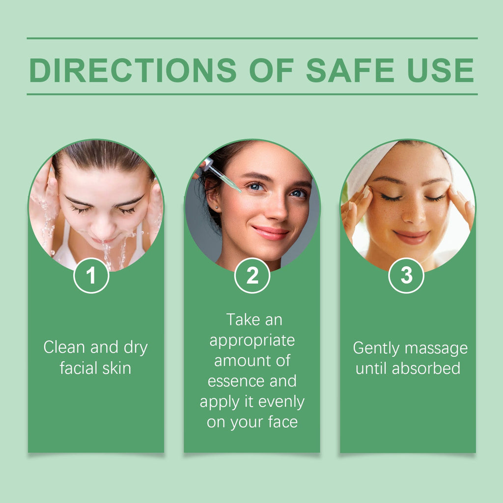 Ouhoe Jasmine Brightening Essential Oil, Lighten Fine Lines And Anti-Wrinkle Essential Oil Refreshing Non-Sticky Firming Brightening Essence