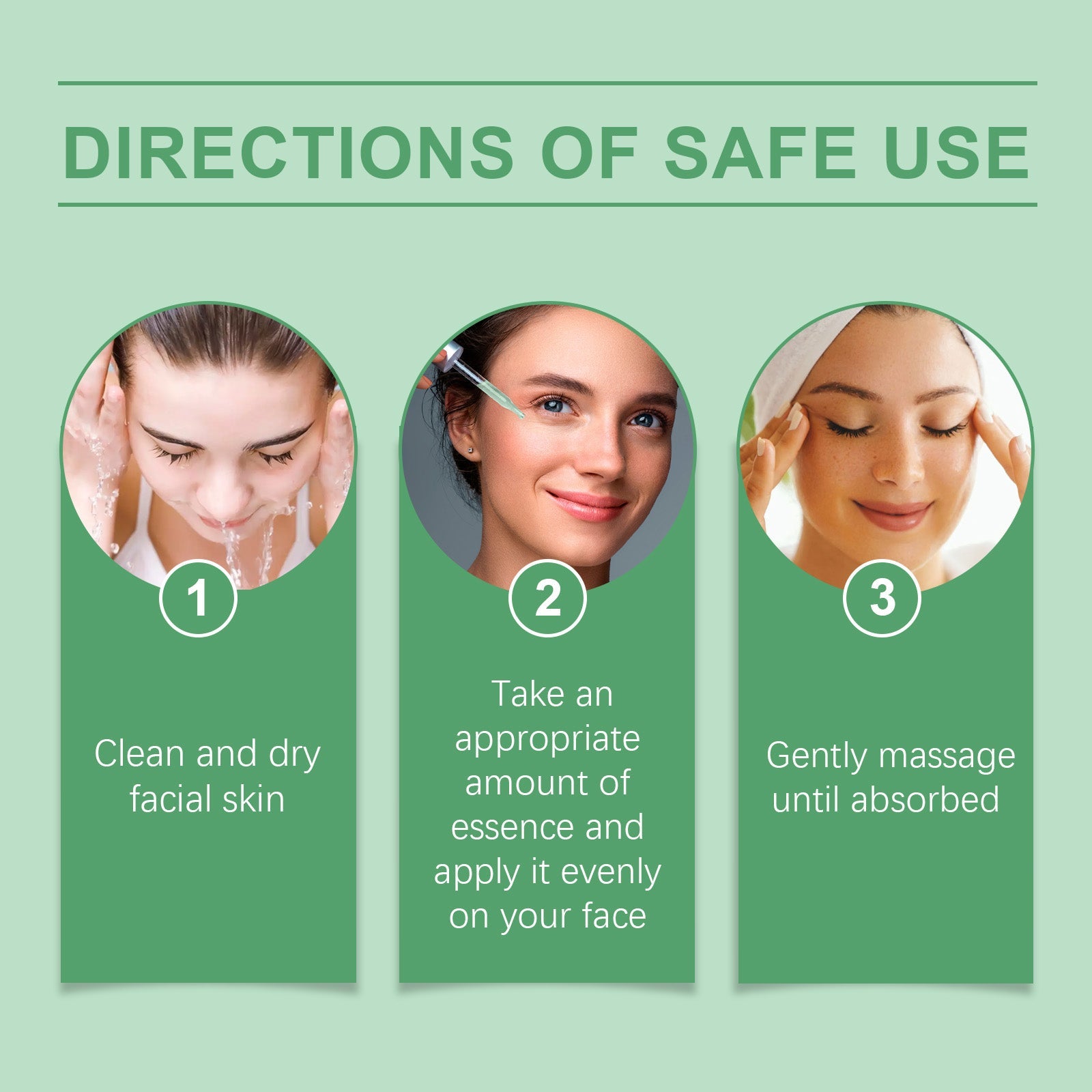 Ouhoe Jasmine Brightening Essential Oil, Lighten Fine Lines And Anti-Wrinkle Essential Oil Refreshing Non-Sticky Firming Brightening Essence