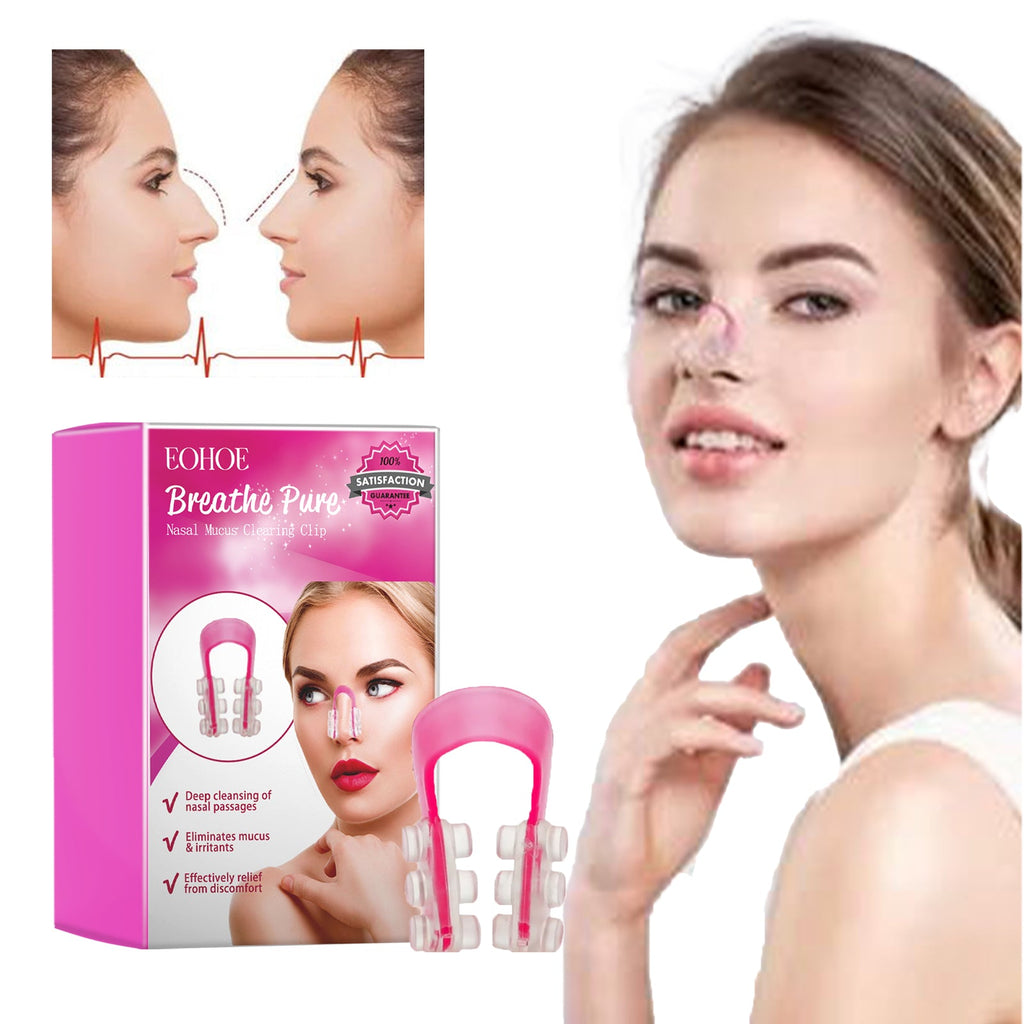 Nasal Mucus Clearing Clip, Deep Cleaning Nasal Mucus To Relieve Nasal Congestion And Discomfort Breathing Smooth And Comfortable