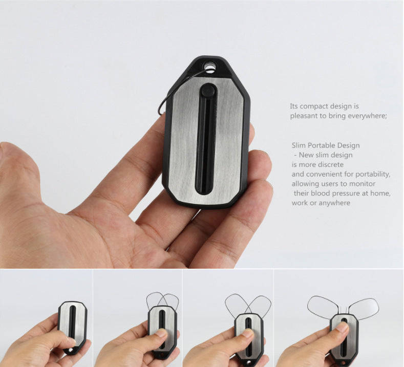 Nose clip presbyopic glasses keychain ultra lightweight carrying elderly glasses wallet glasses reading glasses