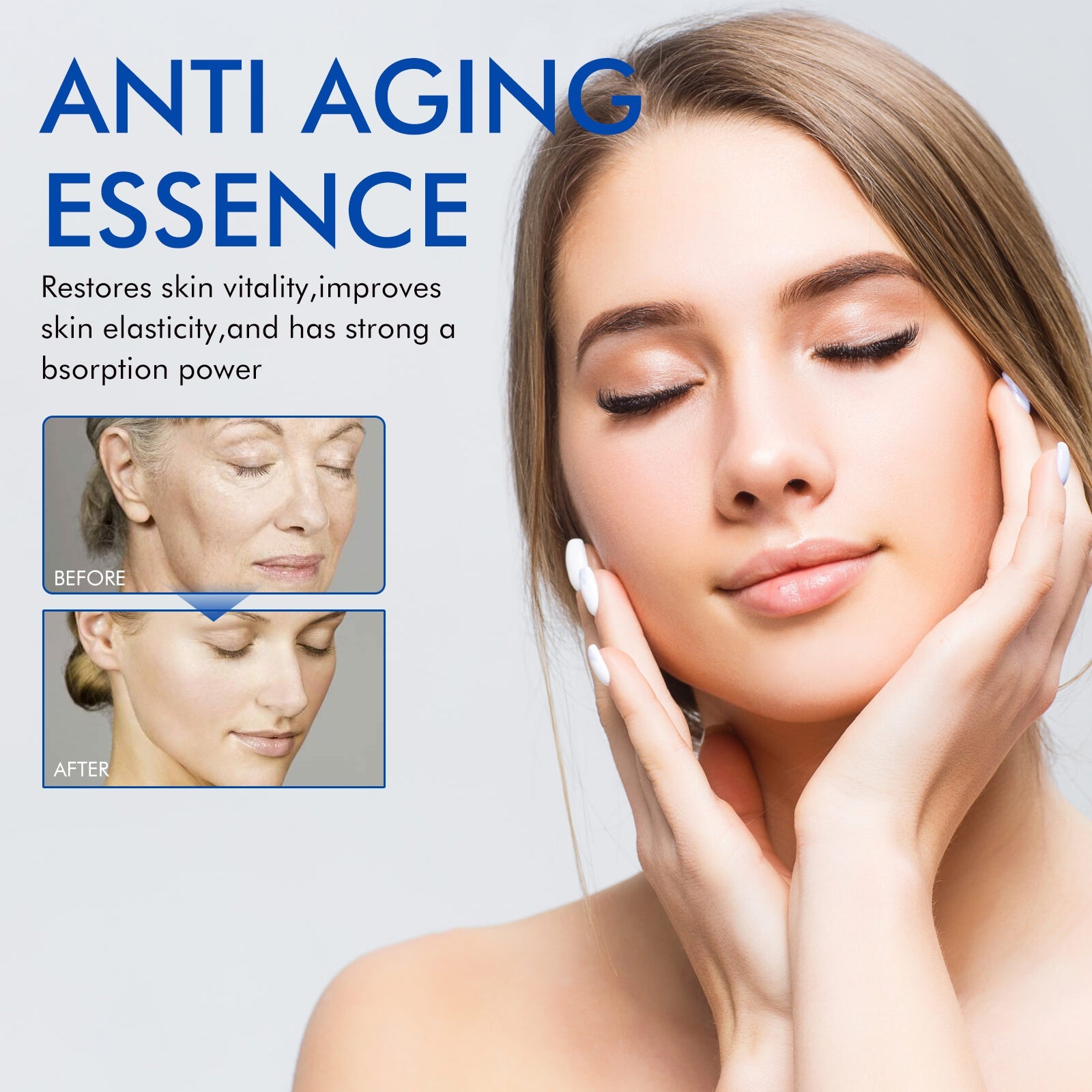 Firming Face Serum, Moisturizing And Moisturizing Brightening, Tender Skin And Reduce Fine Lines