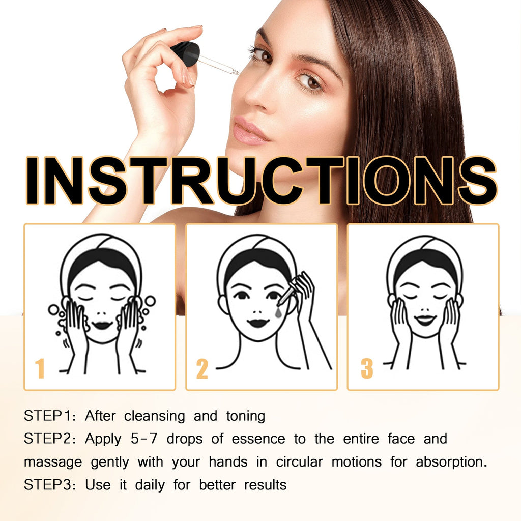 Skin Brightening Serum, Moisturizing And Lightening Spot Melanin Repair Dark And Whitening Skin Essence