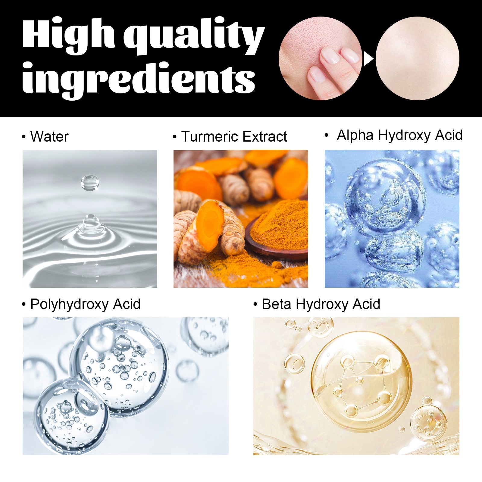 Fruit Acid Essence, Smoothing And Firming Delicate Pore Narrowing Aha Facial Serum