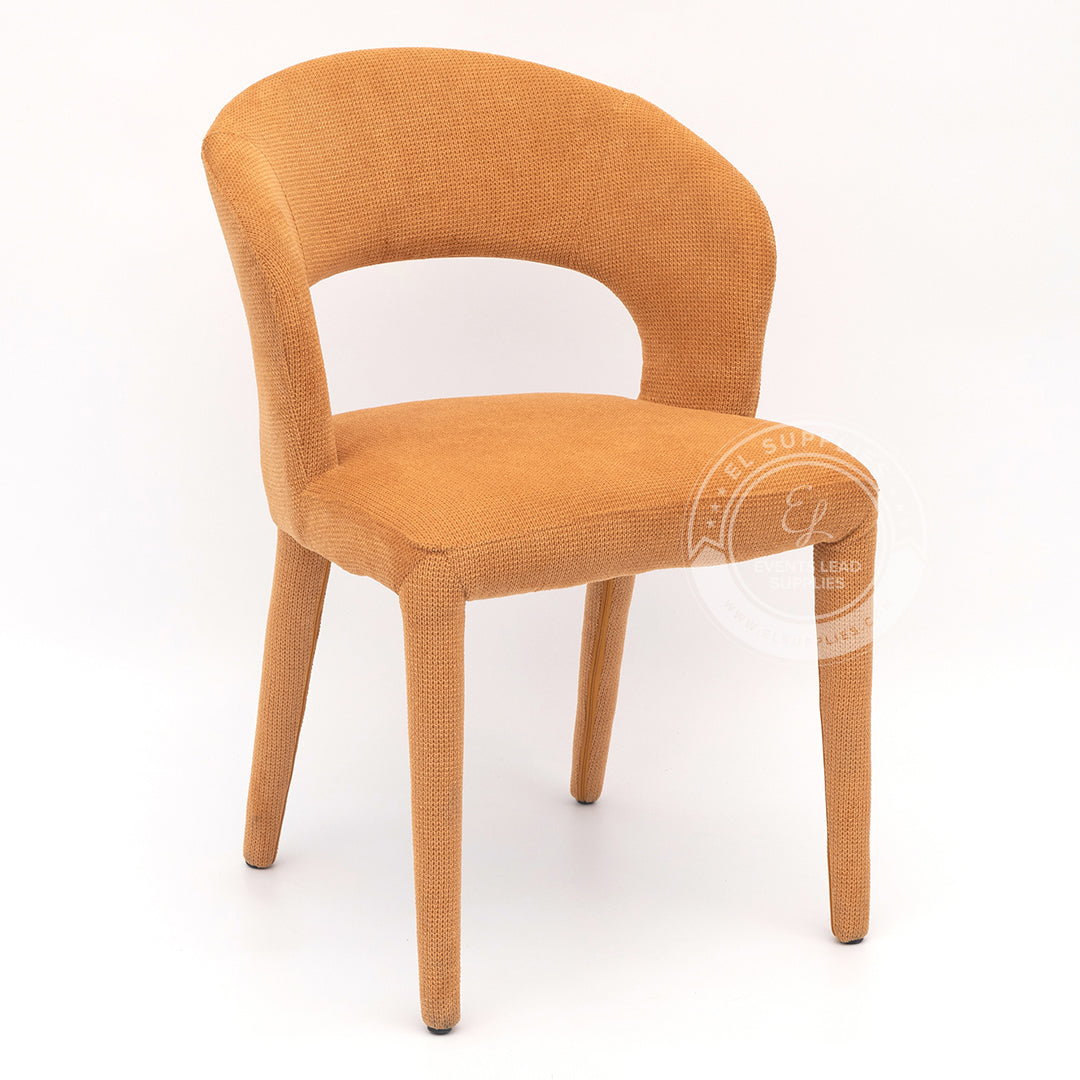 HADEEL Honey Gold Accent Chair