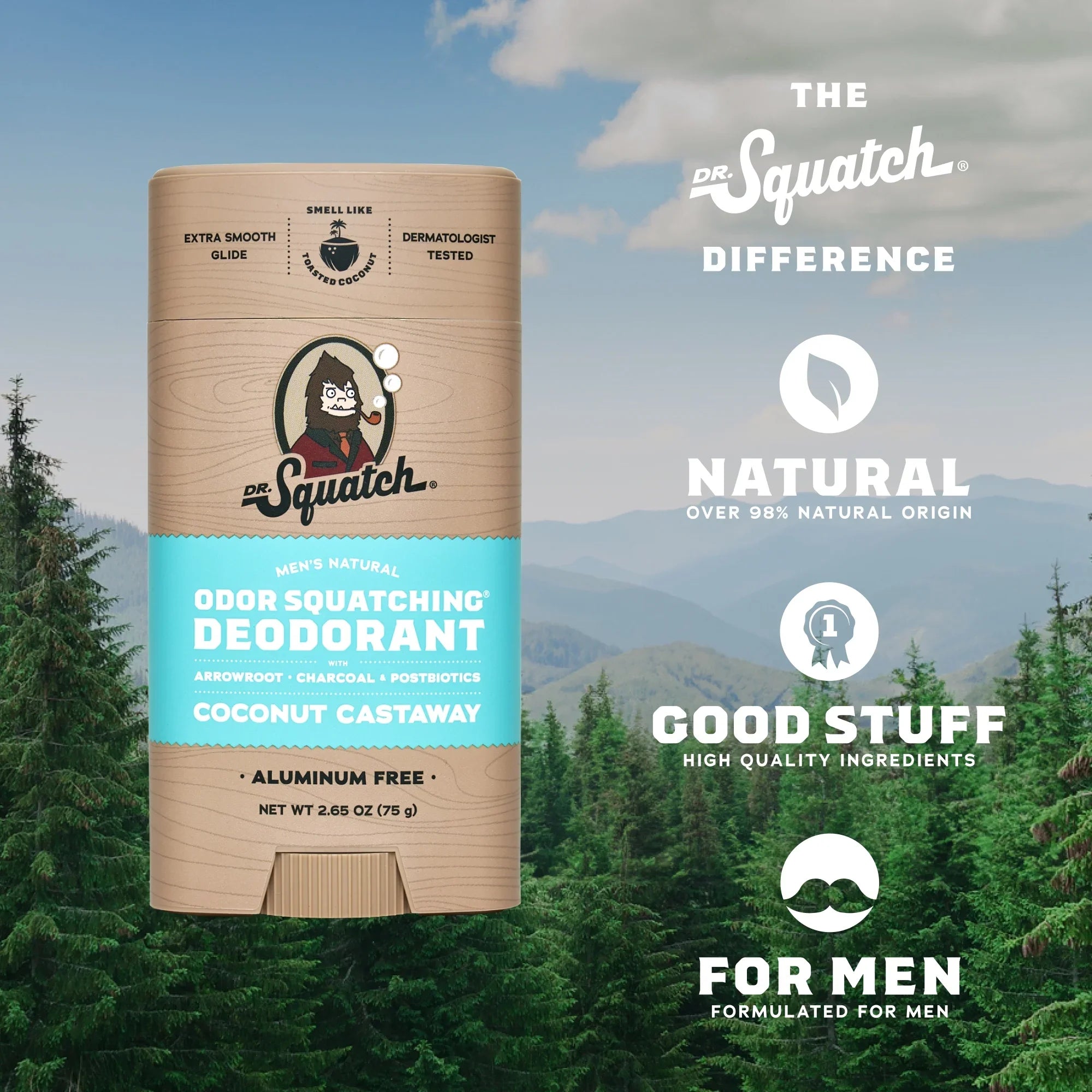 DR. SQUATCH Natural Deodorant