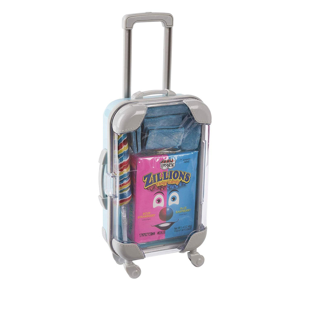 Mini Suitcase 5.5"X3.5"X1.5" Blue Candy Box