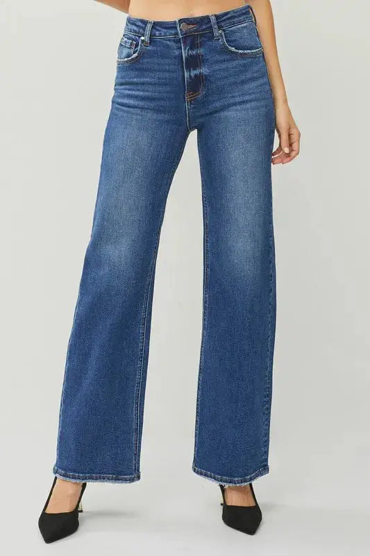 High Rise Straight Leg RISEN Jeans