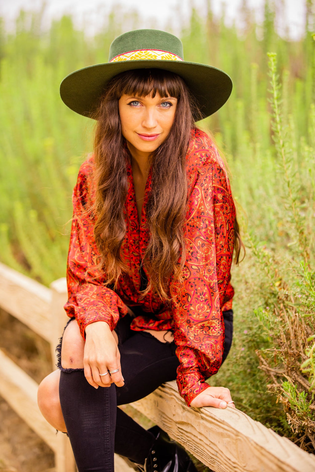 Hunter Green Spanish Hat