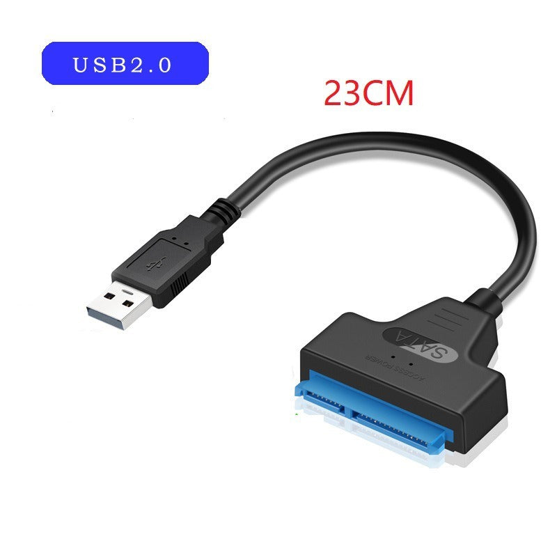 USB 3.0 Easy Drive Cable SATA to USB 3.0 Cable 2.5-inch/3.5-inch Hard Disk Adapter Cable