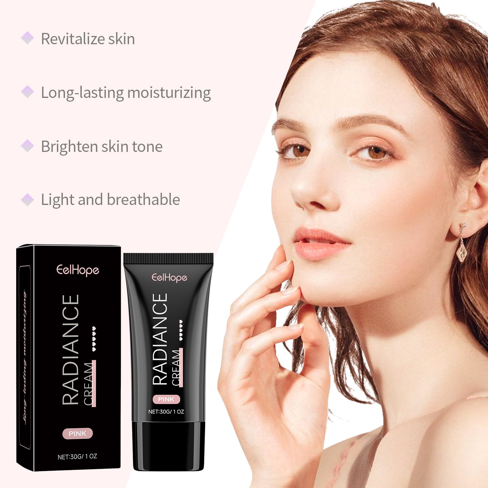 Face Moisturizing High Light Cream Brightening And Radiant Skin Hydrating Long Lasting Nude Makeup Moisturizer