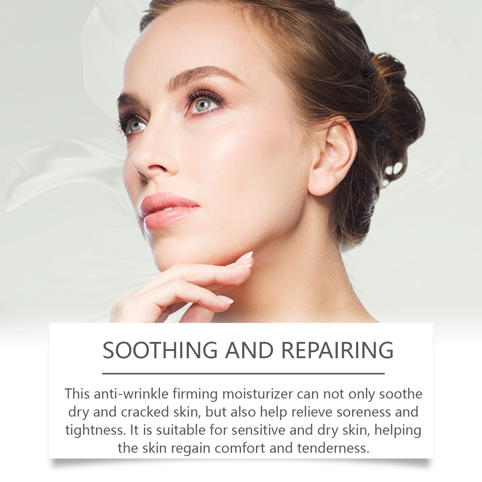 Facial Moisturizer, Gently Care The Face, Nourish The Skin, Moisturize And Moisturize The Face Firming Essence