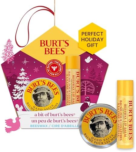 BURT'S BEES Lip Balm and Hand Salve Gift Set