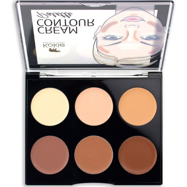 KOKIE Professional Cream Contour Palette