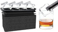 Crystal Clear Ice Cube Maker Mold - Eight 2" Square Ice Cubes