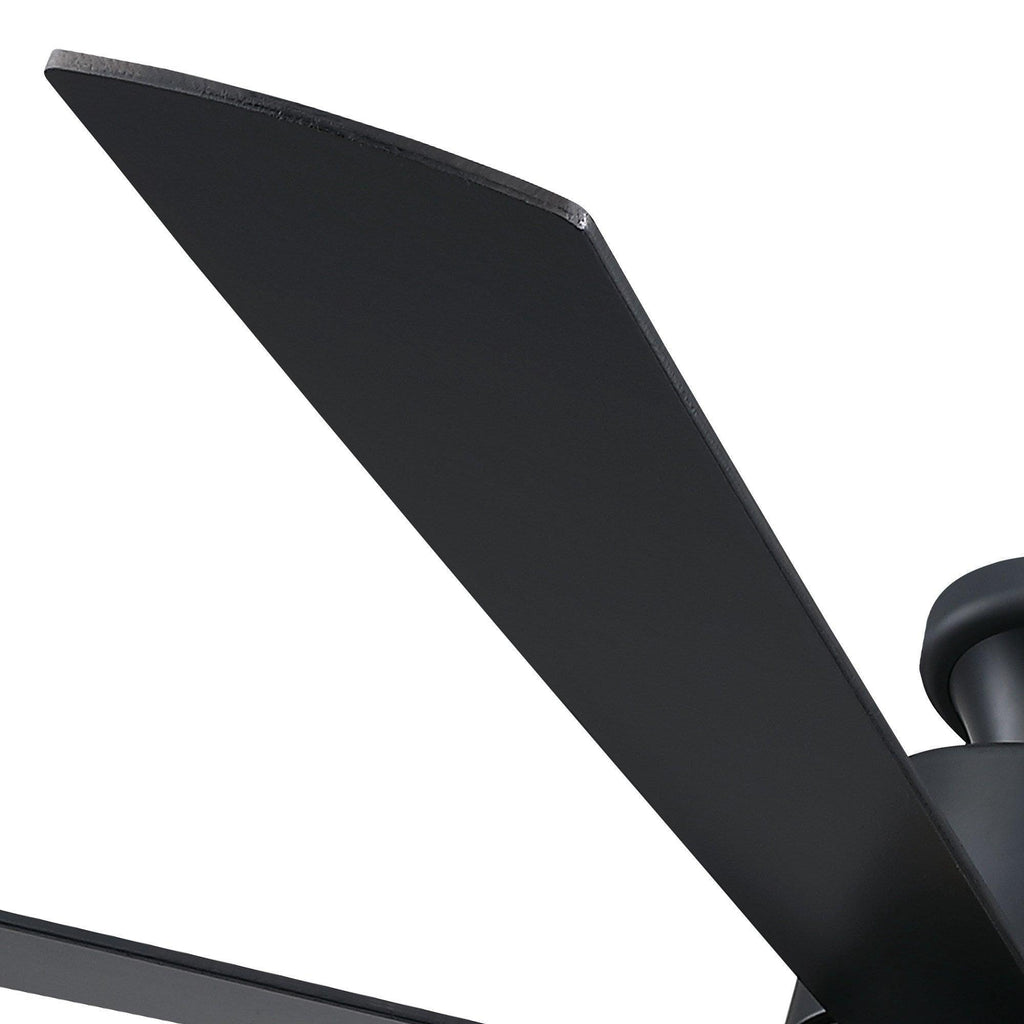 52" Flush Mount Smart Fan with LED Light