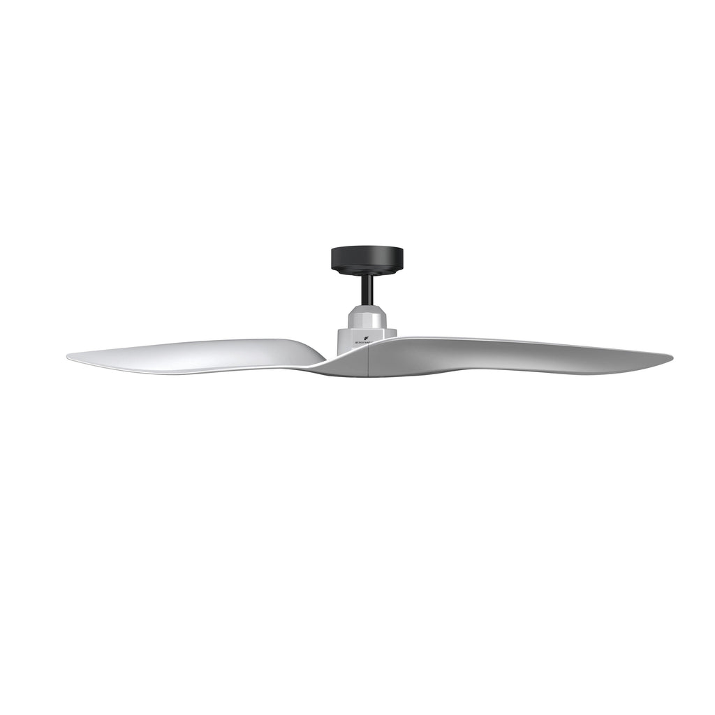 52" Punjab Industrial DC Motor Downrod Mount Reversible Ceiling Fan with Remote Control