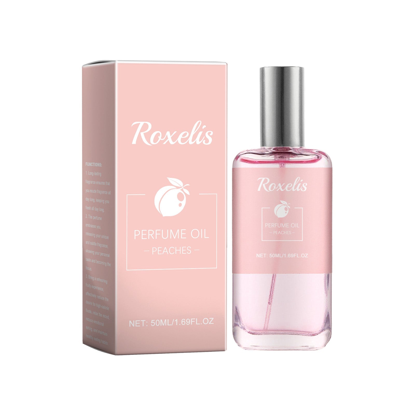 Peach Perfume Fresh Light Elegant Refreshing Fruit Fragrance Charm Lasting Fragrance Light Elegant Perfume Spray