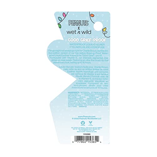 WET N WILD x Peanuts Breakup Proof Eyeliner