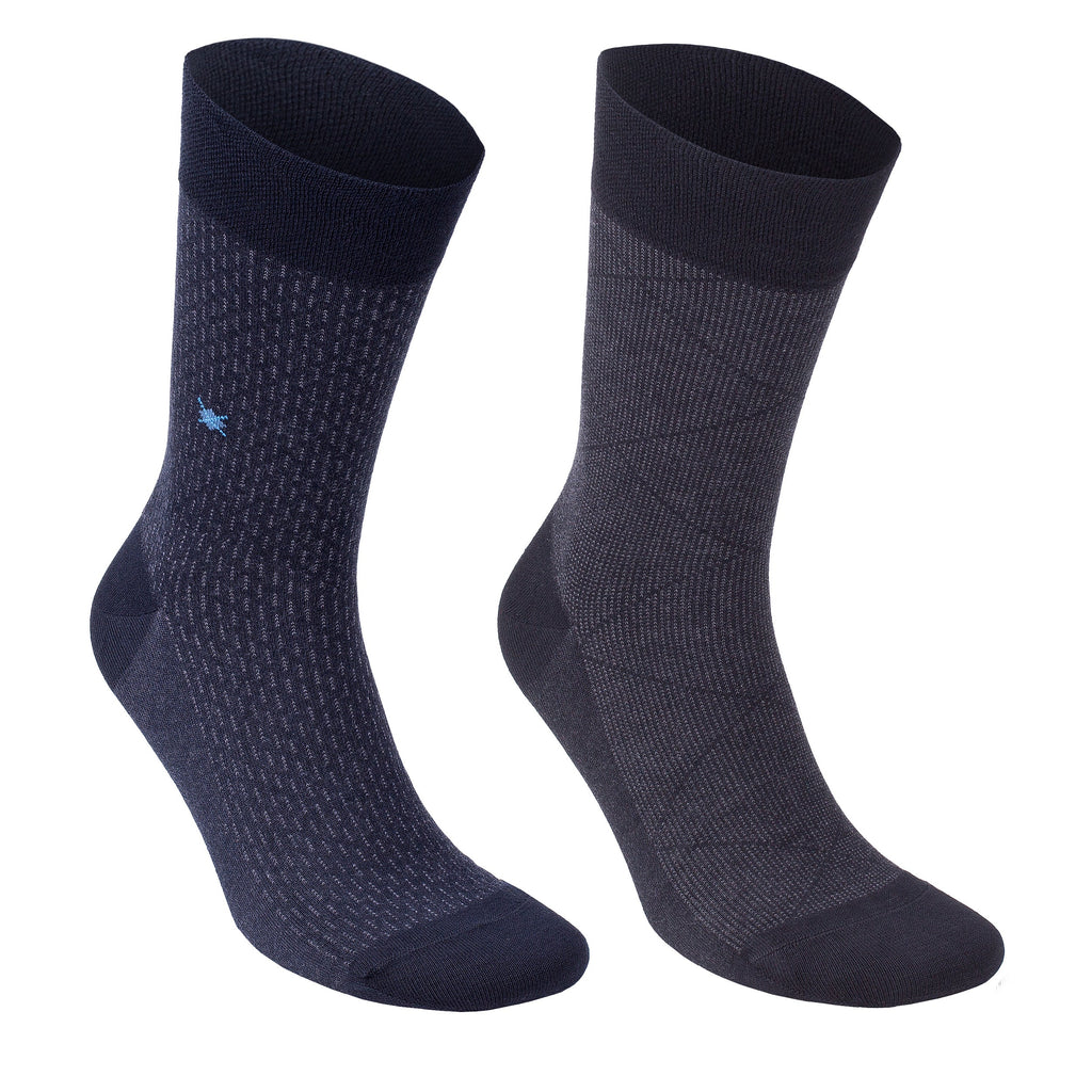 Men’s Bamboo Dress & Trouser Socks 6-Pack - 544