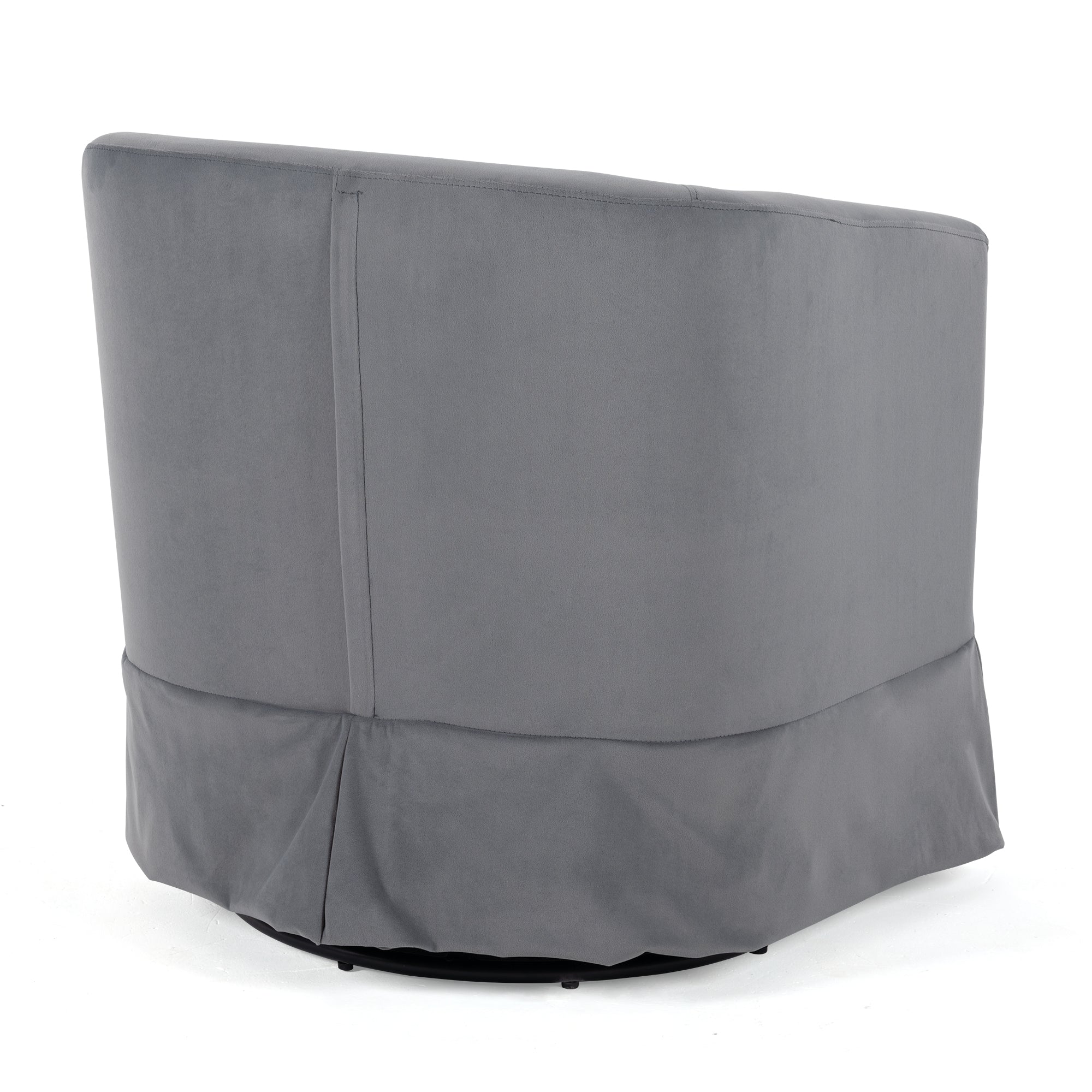 27.36" Wide Swivel Chair Gray