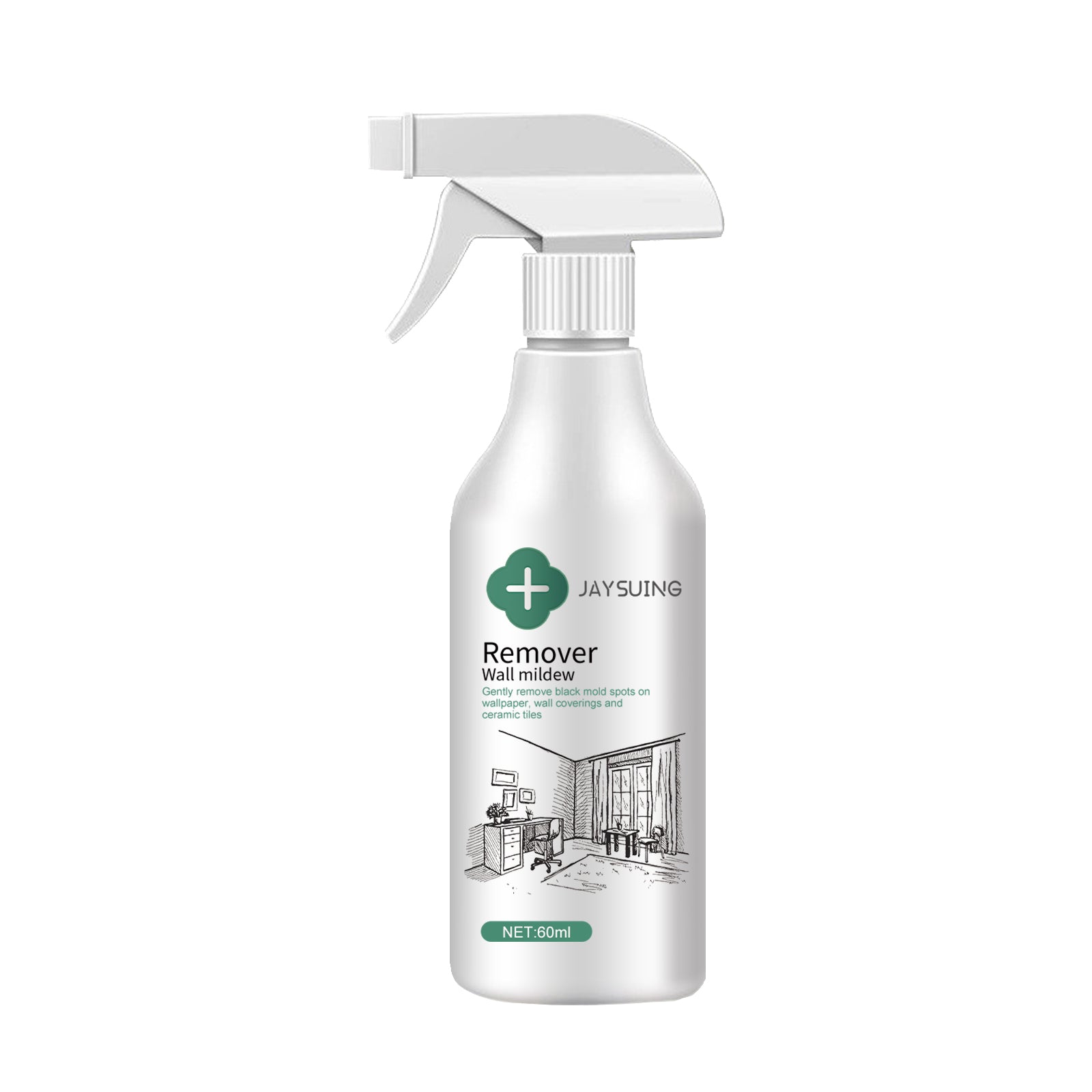 Wall Mold Remover, Furniture Tile Floor Wall Remove Mold And Prevent Mildew Cleanser