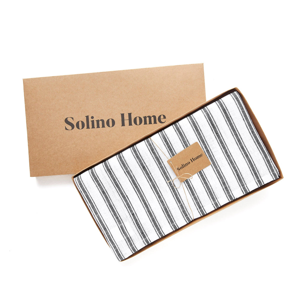 Capri Ticking Stripe Tablecloth