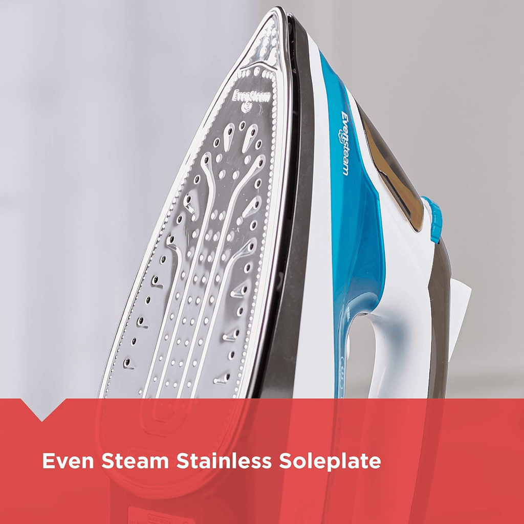 Black & Decker One-Step Cord-Reel Steam Iron