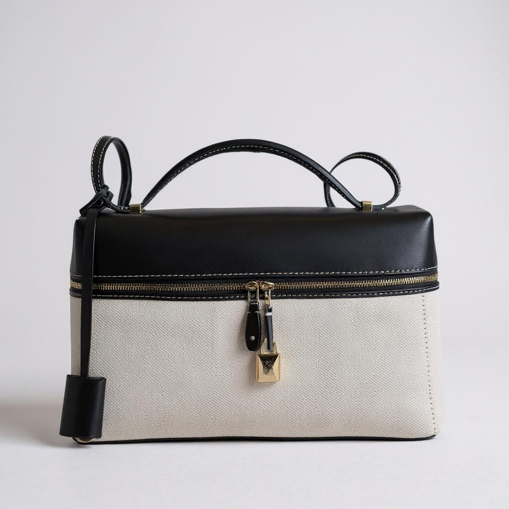 THE ZELMA LEATHER BAULETTO BAG