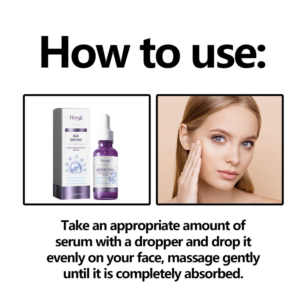 Face Serum Gently Reduces Fine Lines Crow's Feet Skin Firming And Elastic Care Serum