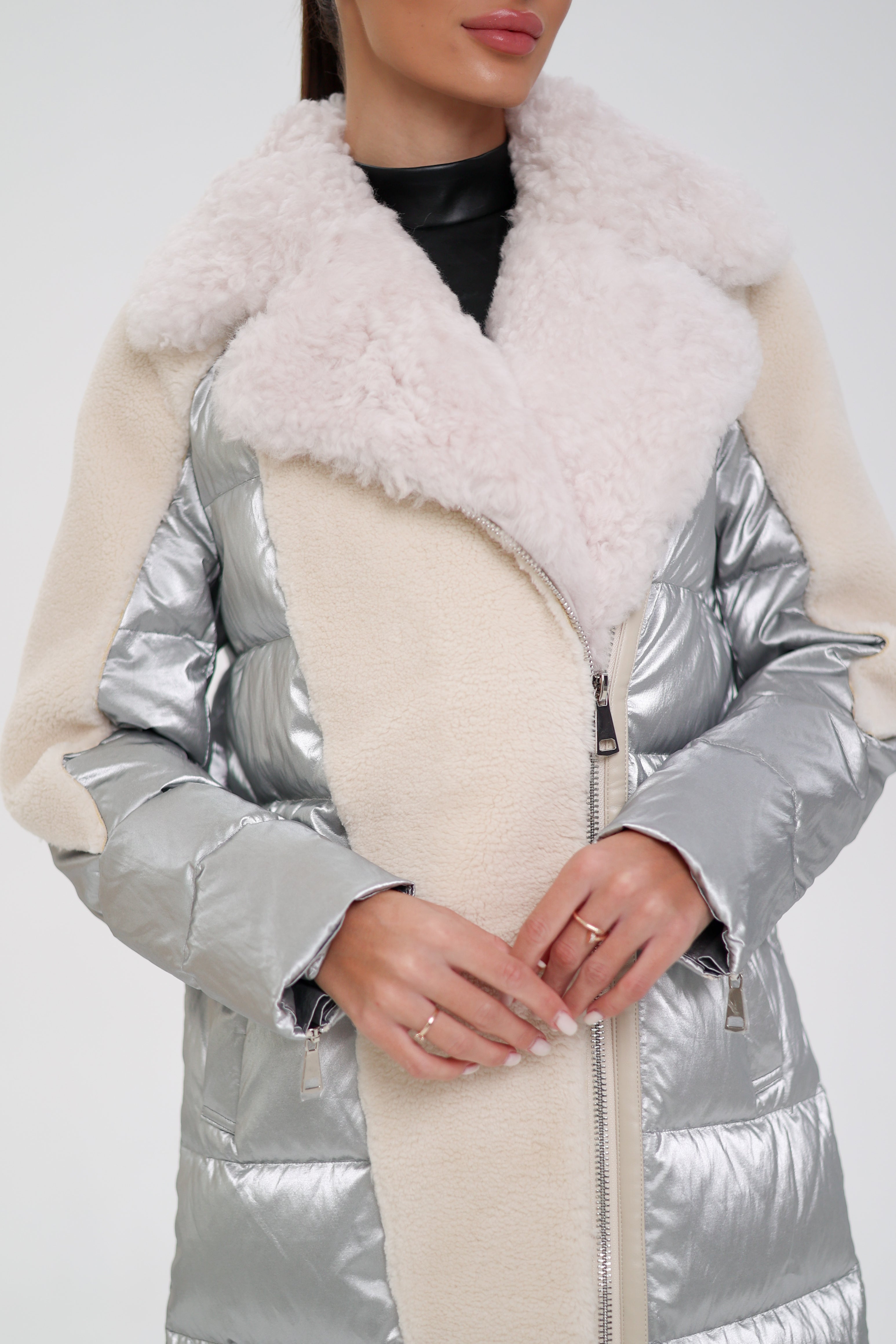 Kalgan Trim Down Long-line Coat