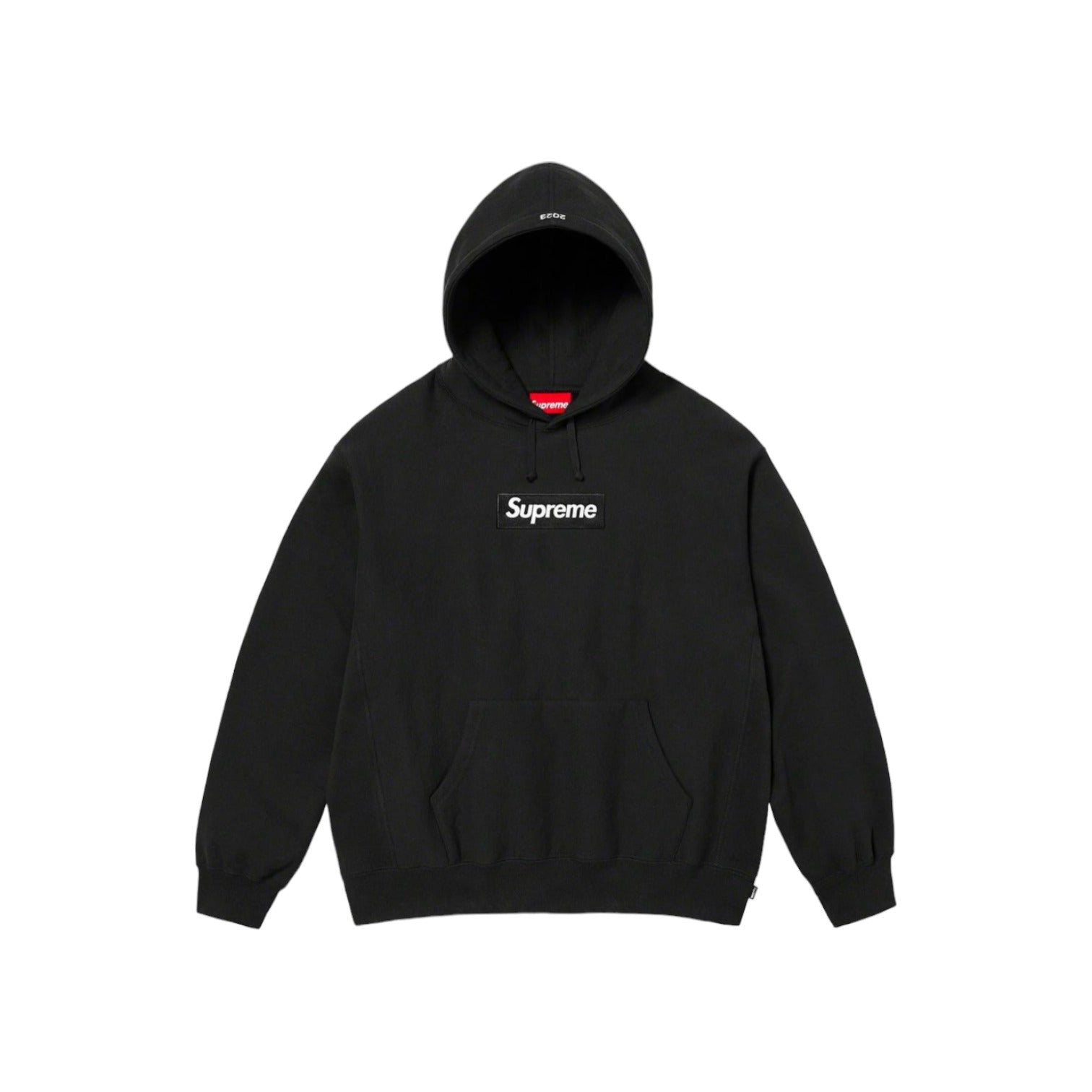 Supreme Box Logo Hooded Sweatshirt Black FW23