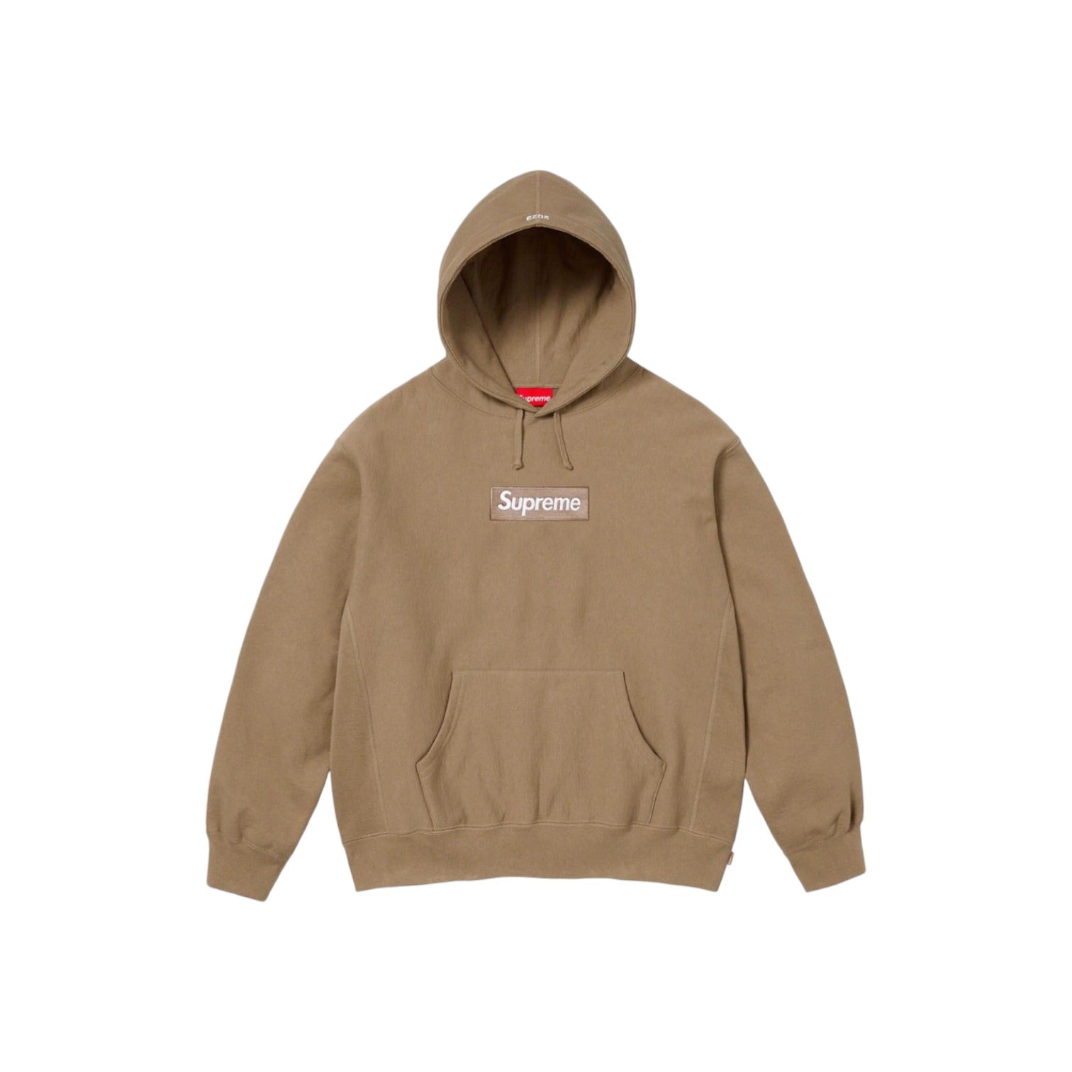 Supreme Box Logo Hooded Sweatshirt Brown FW23