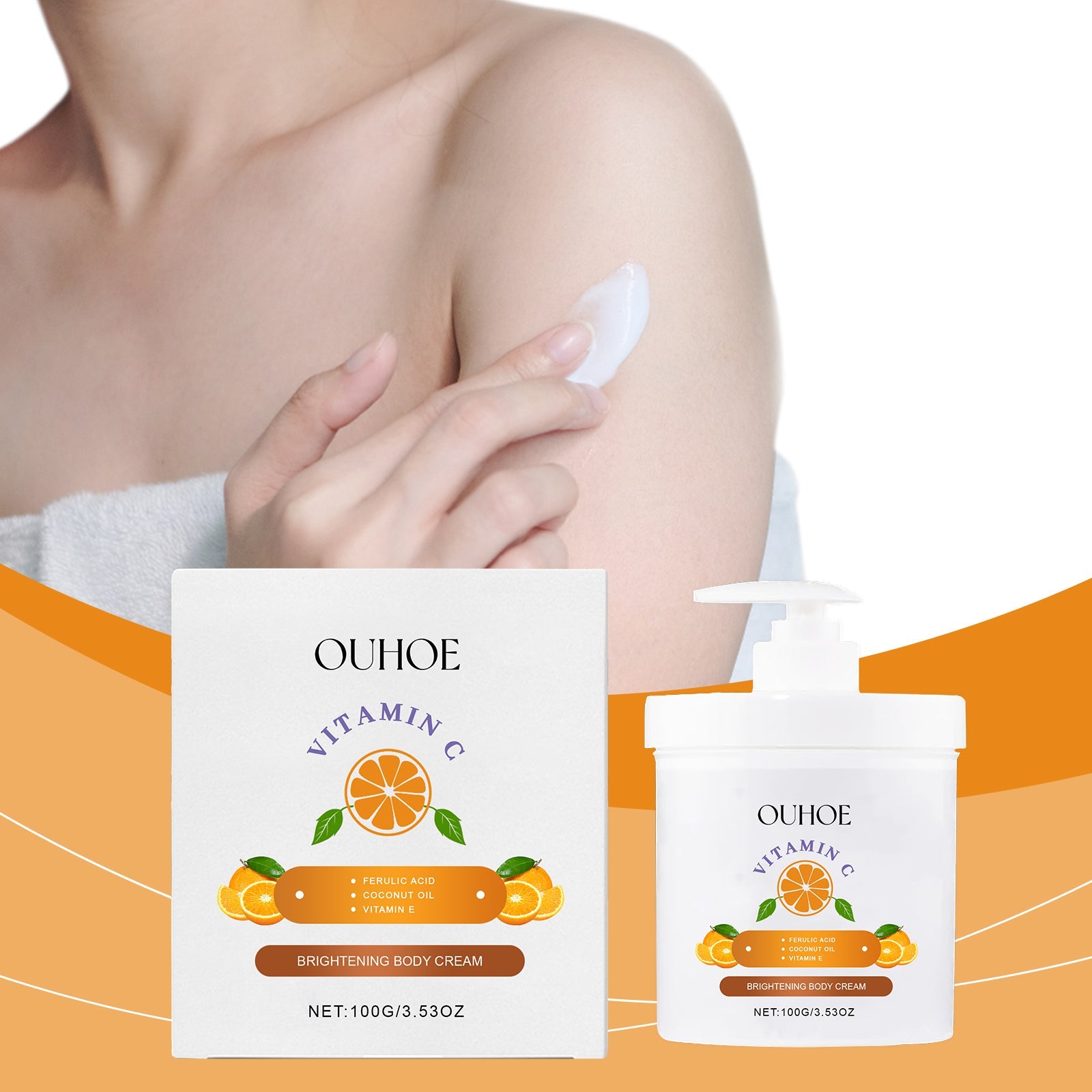 Vitamin C Moisturizer, Hydrating, Moisturizing And Brightening The Whole Body Universal Skin Revitalizing Moisturizer