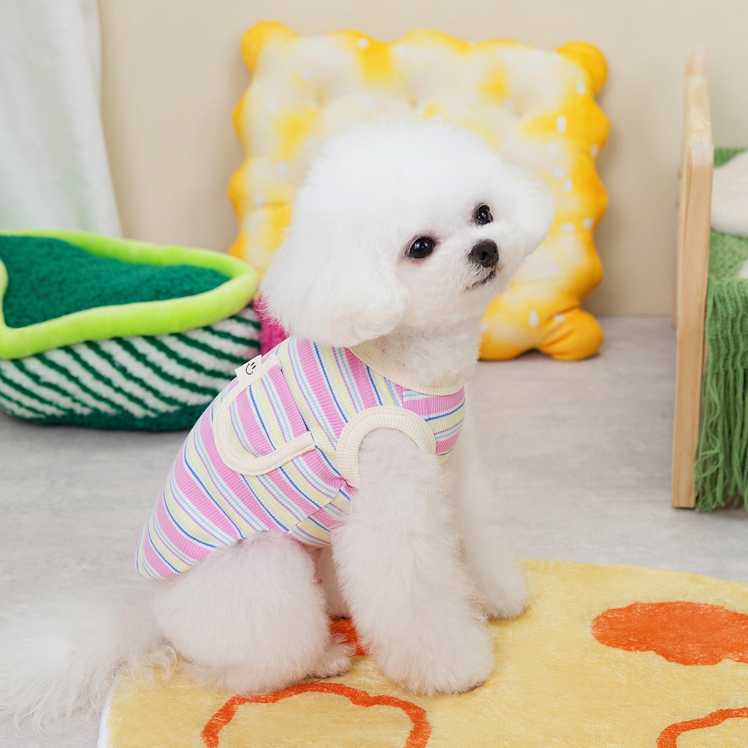 Teddy Schnauzer Pocket Tank Top