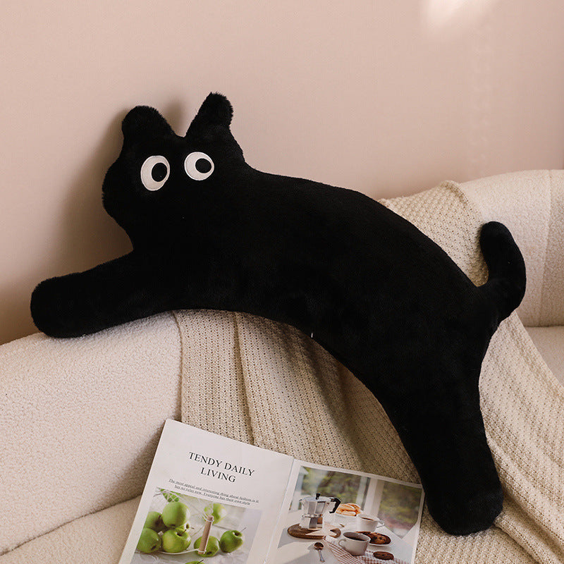 Dopamine Long Bar Cat Pillow Cat Plush Toy Living Room Cushion