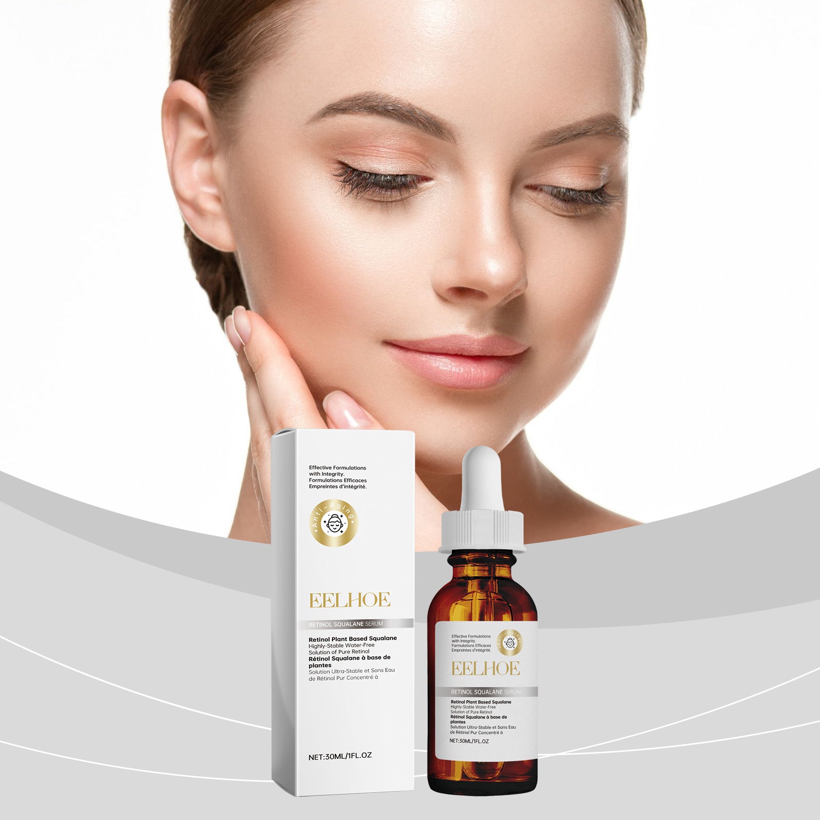 Retinol Squalane Essence Hydrates Facial Skin Hydrates Tender Skin Hydrating Skin Care Essence