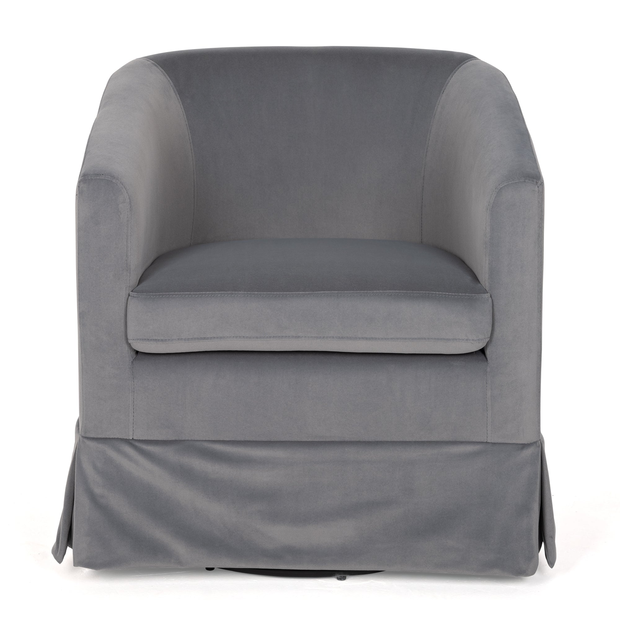 27.36" Wide Swivel Chair Gray