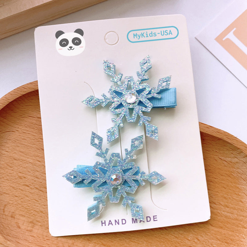 Children's Hair Clip With Fabric Cover -  All-In-One Hair Accessory Sets For Babies