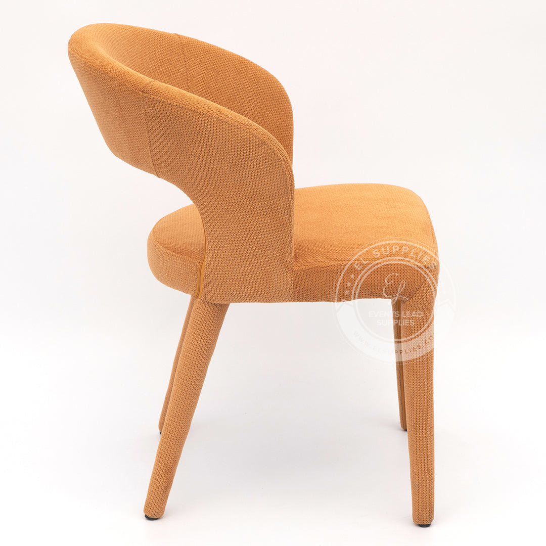 HADEEL Honey Gold Accent Chair