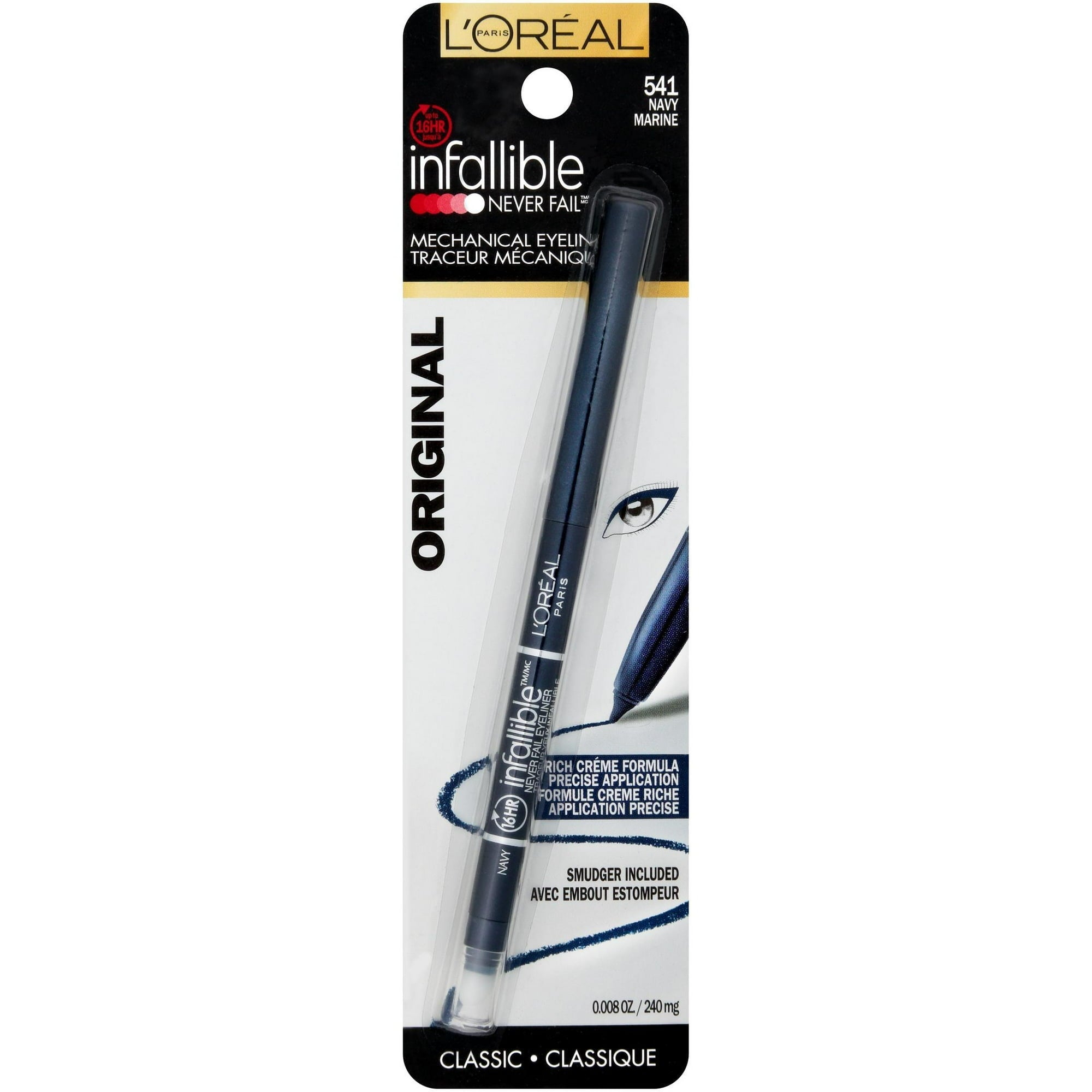 L'OREAL Paris Infallible Never Fail 16HR Eyeliner Pencil