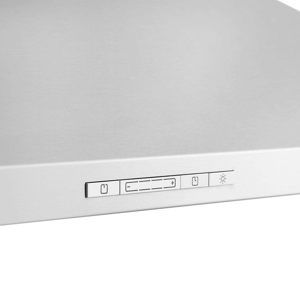 Rangaire 36" Wall-Mounted Range Hood 580 CFM Convertible  Stainless Steel  RHWMP36S