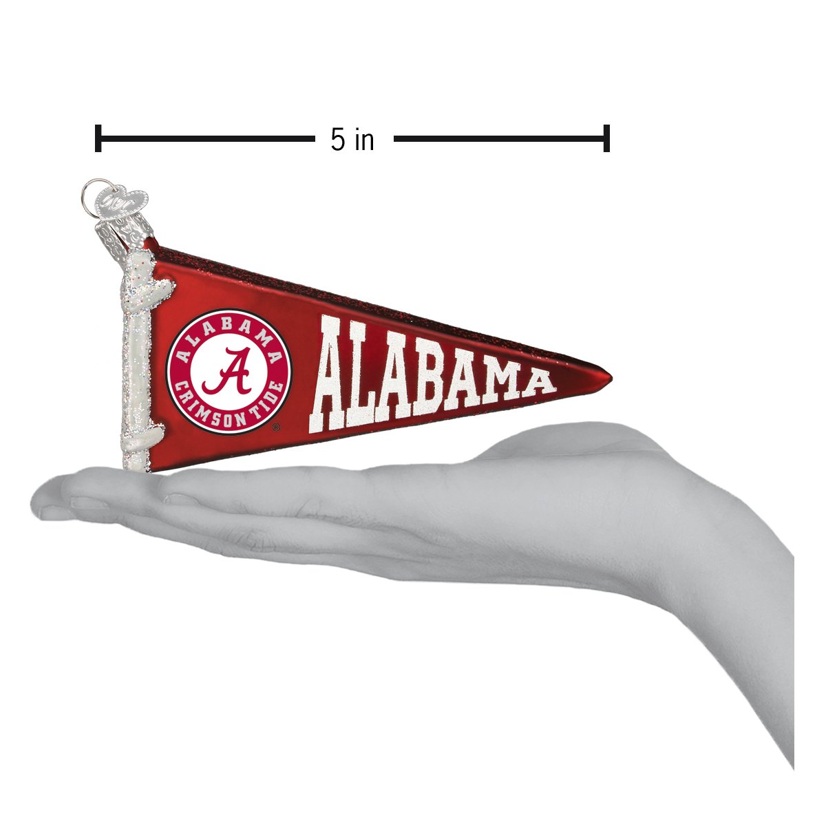 Alabama Pennant Ornament