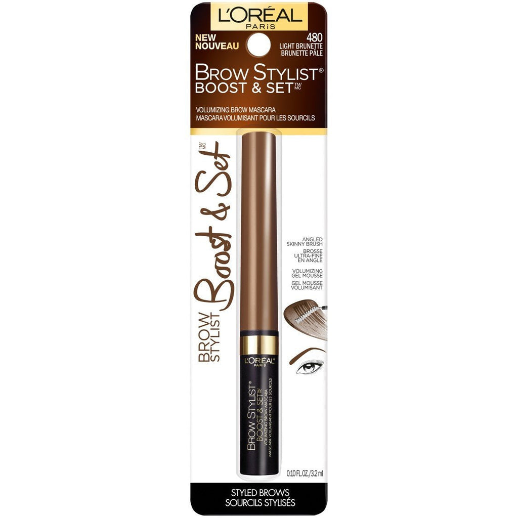 L'OREAL Brow Stylist Boost & Set Brow Gel Mascara