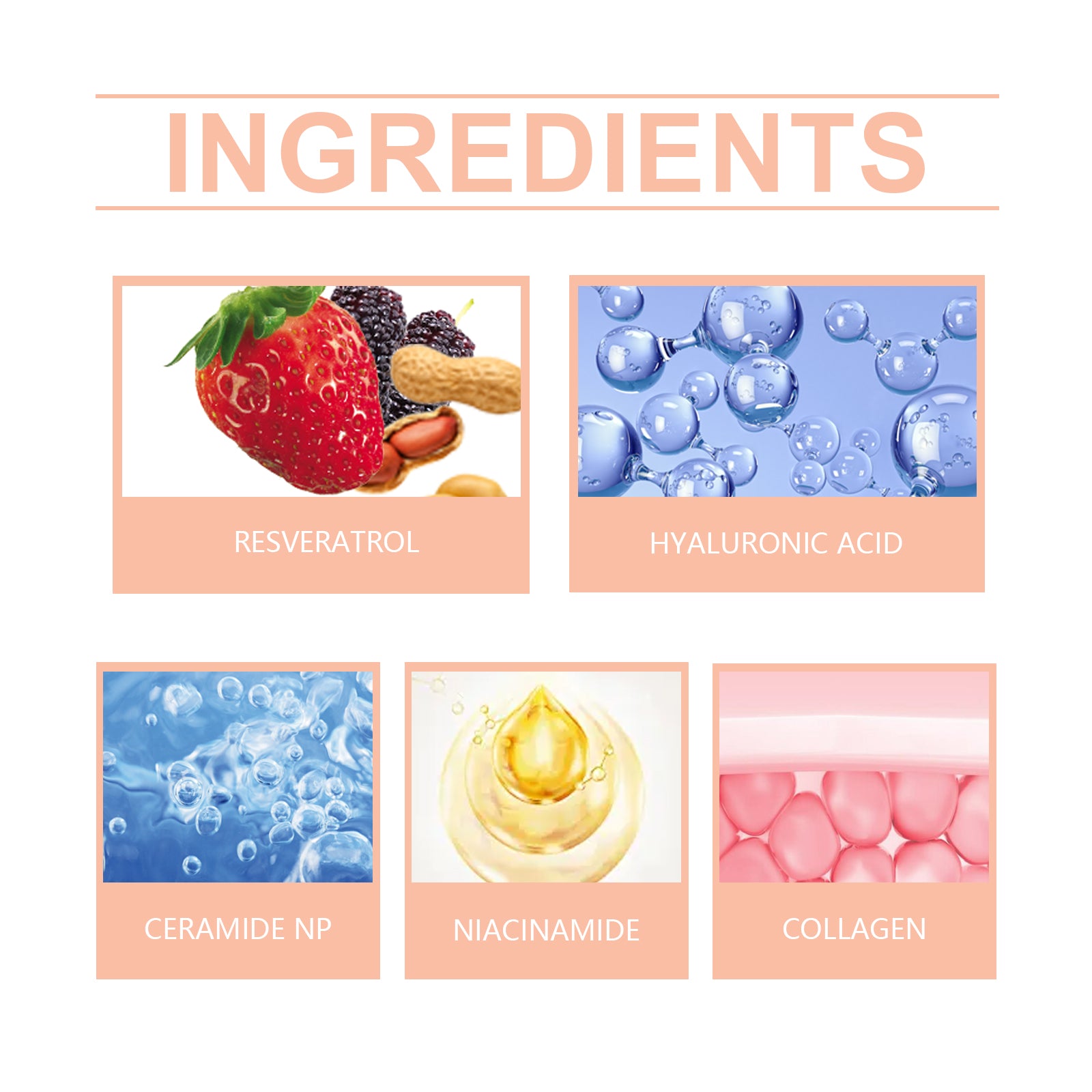 Facial Essence Enhances Skin Elasticity, Hydrates And Moisturizes Facial Moisturizing Skin Care Essence